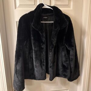NWOT Express Faux Fur Coat